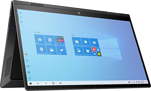 Notebook HP Envy x360 2 en 1 con Pantalla Táctil FHD de 15.6 Pulgadas AMD 4ª Generación 8-Core Ryzen 7 4700U (supera al i7-8550U) 8 GB de RAM SSD PCIe de 512 GB Teclado Retroiluminado Lector de Huellas Dactilares Windows 10