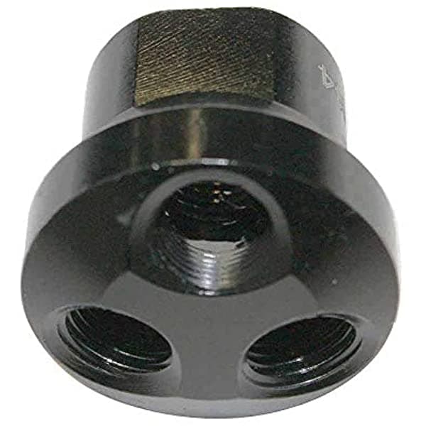 Interstate Pneumatics Fpm44 - Colector Redondo De Aluminio 3 Salidas Npt Hembra De 1/4 Pulgadas Paquete De 100 Unidades