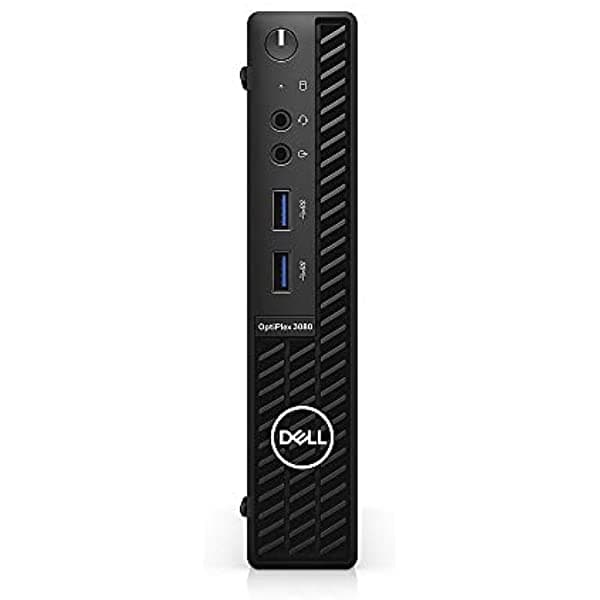 2021 Dell Optiplex 3080 Micro Form Factor De Escritorio Empresarial Intel Core I5-10500T 16 Gb Ddr4 Ram 512 Gb Ssd Wifi Hdmi Bluetooth Teclado Y Mouse Con Cable Windows 10 Pro