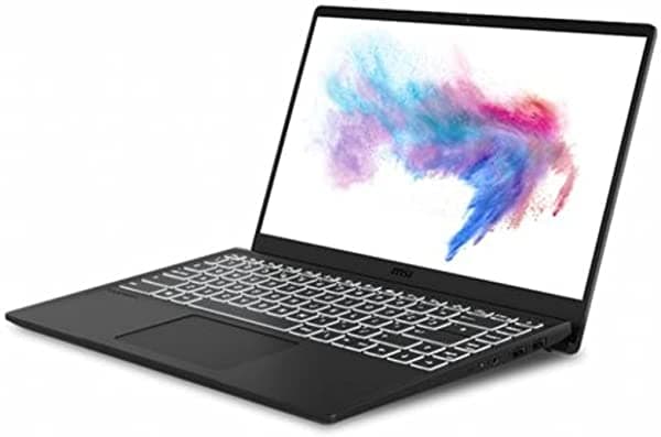 MSI Modern 14 B10MW-013 14" Notebook - Full HD - 1920 x 1080 - Intel Core i7 (10ª Generación) i7-10510U 1.80 GHz - 16 GB RAM - 512 GB SSD - Onyx Negro - Windows 10 Pro - Panel IPS (In-Plane Switching) ‎MODERN14013