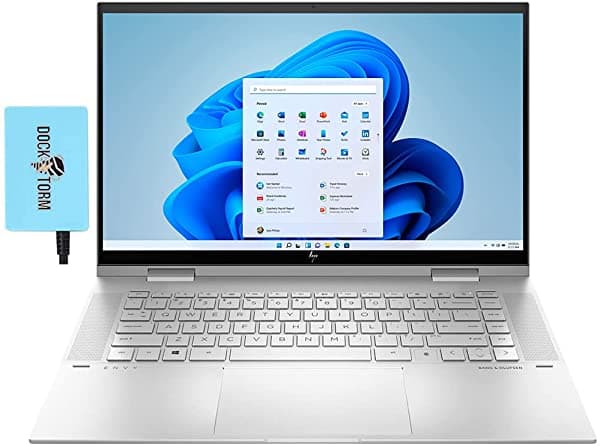 Hp Envy X360 15T Fhd Ips 15.6 Pulgadas - Laptop 2 En 1 Con Pantalla Táctil (Intel I5-1135G7 De 4 Núcleos 16 Gb De Ram Ssd Pcie De 512 Gb Intel Iris Xe Active Pen Lector Fp Kyb Retroiluminado Wifi 6 Bt 5.2 Win11P) Con Hub