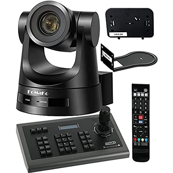 Fomako 20Xzoom 3G-Sdi/Hdmi Ptz Cámara 1080P Live Streaming Cámaras + Conferencia Controlador Ptz Teclado Joystick Rs232 Rs485