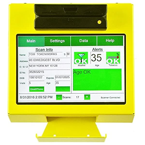 TokenWorks Agevisor Touch Id Scanner