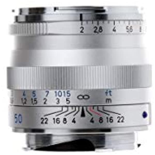 Zeiss Ikon Plannar T Zm 2/50 Standard Camara Lente Para Leica M-Mount Rangefinder Cameras 000000-1365-660