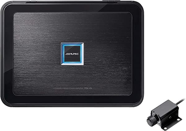 Pacific Stereo Alpine Pdx-V9 5 Canales Extreme Power Densidad Digital Amplificador Alpine Rux-Knob.2 Control De Nivel De Bajo Remoto