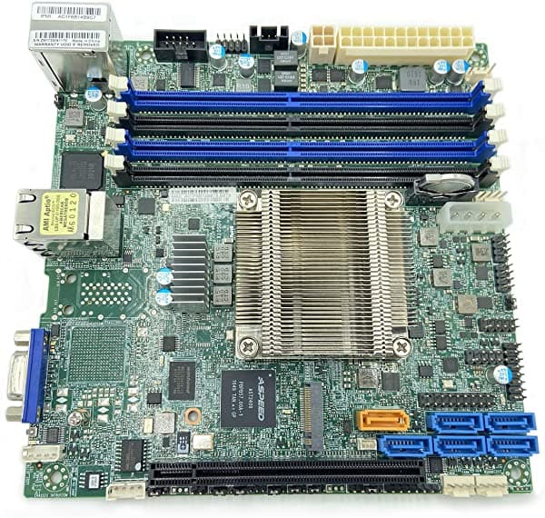 Supermicro Mini Itx Ddr4 Placa Base X10Sdv-F-O