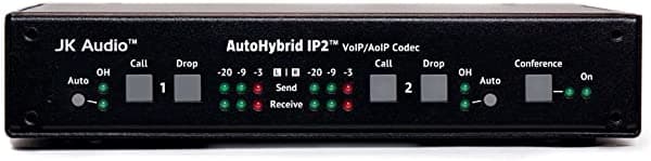 Jk Audio Autohybrid Ip2 Auto Respuesta Voip/Aoip Codec 50 Ohmios Impedancia De Salida