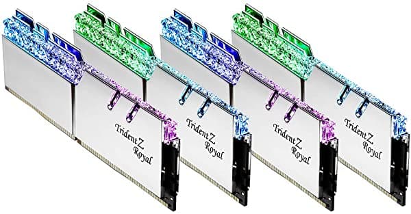 G.Skill Trident Z Royal F4-3600C16Q-128Gtrs Módulo De Memoria 128Gb 4X32Gb Ddr4 3600Mhz