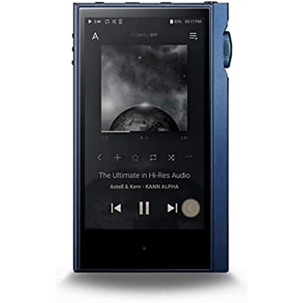 Astell & Kern Kann Alpha Dual Dac Quad-Core Reproductor De Música Con Bluetooth (Azul Urbano) 3PPM437C- CMLAN1