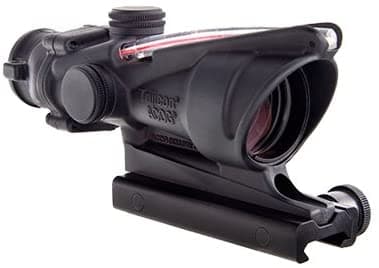 Trijicon Acog Dual Illum Crosshair .300 - Retícula Balística Apagón 0.157 X 1.260 In Color Rojo TA31-C-100411