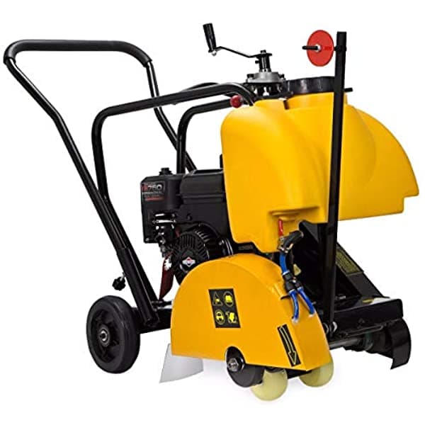 Stark 14 "Caminar Detrás Del Piso Concreto Cortado Vio Cemento Mampostería Briggs Stratton Engine 5.5Hp Certificado Epa 61056