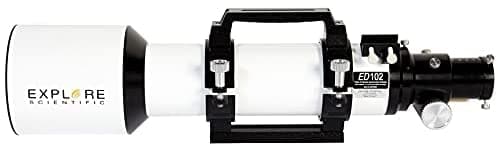 Explore Scientific Telescopio Refractor Apocromático Ed De 4.016 In F/7 Espaciado Por Aire ES-ED10207-01