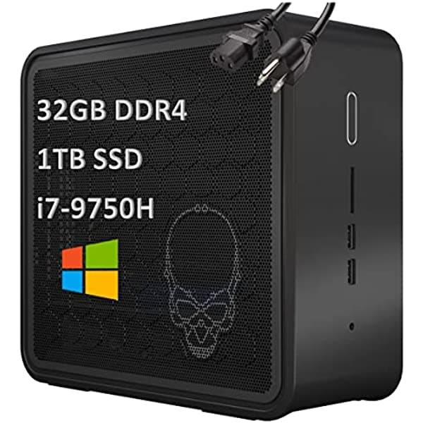ist computers Intel NUC NUC9i7QNX PC Gamer y Profesional, Core i7, 32GB RAM, 1TB SSD, Windows 11 Pro, Thunderbolt, Wi-Fi 6,1 Año Garantía BXNUC9i7QNX1