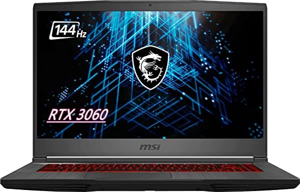 Msi Gf65 - Laptop Para Juegos De 15.6" 144Hz - Intel Core I5-10500H Nvidia Geforce Rtx3060 Gpu Para Portátil Teclado Retroiluminado Wi-Fi 6 Windows10. (16 Gb De Ram|1Tb Pcie Ssd)