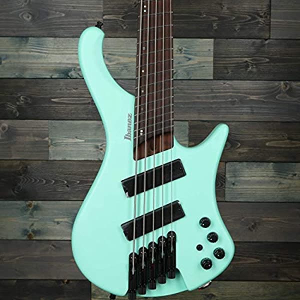Ibanez EHB1005MS - Bajo Eléctrico Ergonómico Headless de 5 Cuerdas (Seafoam Green Mate) EHB1005MS-SFM