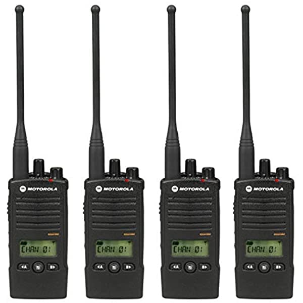 4 Unidades De Radio De Dos Vías Motorola Rdu4160D Walkie Talkies