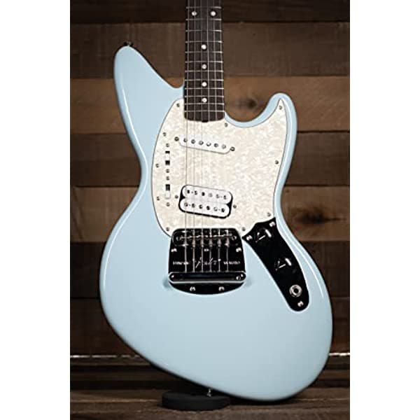 Fender Kurt Cobain Jag-Stang Diapasón De Palisandro Azul Sónico 141030372
