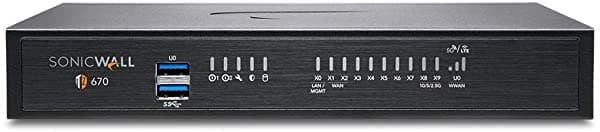 Sonicwall Tz670 Dispositivo De Seguridad De Red (02-Ssc-2837) 9244652000