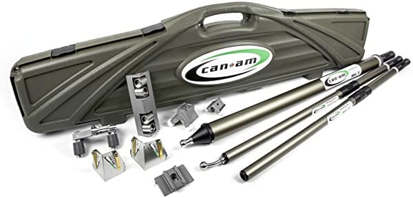 Canam Tool P701 - Juego Completo De Herramientas De Cinta Adhesiva Profesional Con Estuche Rígido Para Cualquier Trabajo Profesional En Yeso