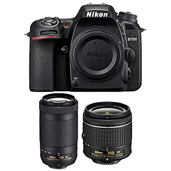 Nikon D7500 Traje De Dos Lentes 13560