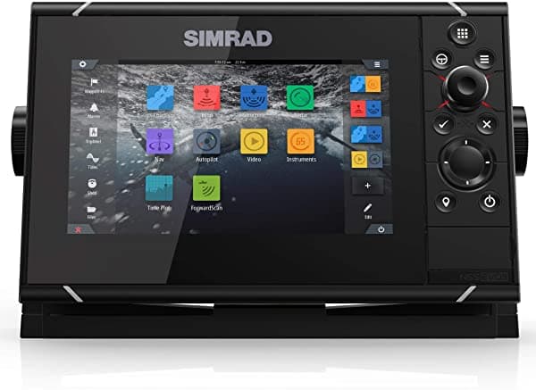 Simrad Nss Evo3 Pantalla De Navegación De 7 Pulgadas Con Gps Pantalla Solarmax Y Gráficos C-Map Insight Pro Instalados.