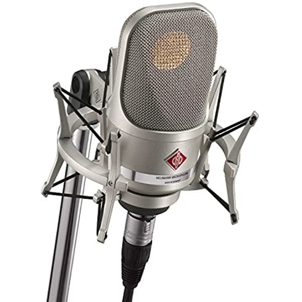 Sennheiser Pro Audio Neumann Tlm 107 Studio Set Micrófono De Condensador Con Shockmount Y Caso (Níquel)