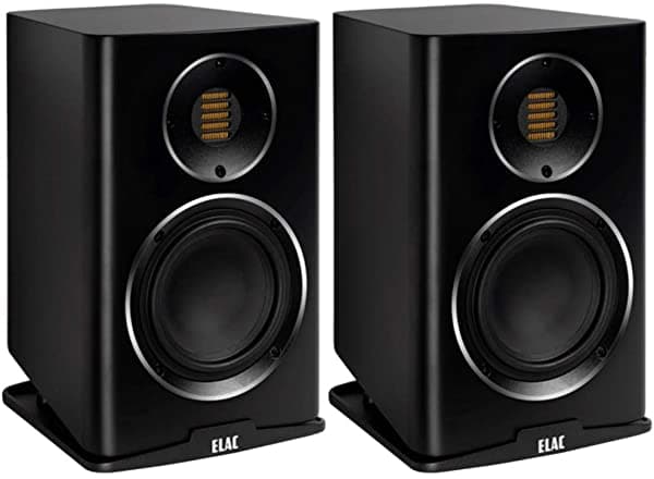 Elac Bs243.4-Sb Carina - Altavoces Para Estantería (2 Unidades) Color Negro Satinado