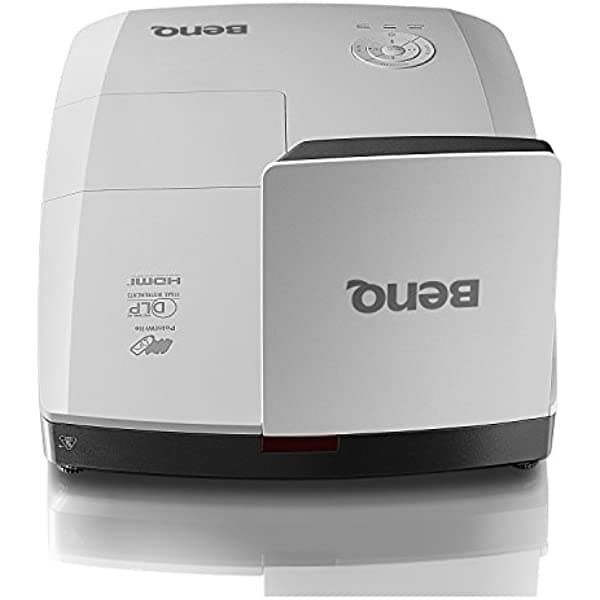 Benq Mw853Ust + Proyector De Ultra Throw Wxga 1280 X800 3200 Lúmenes Con 2 X Hdmi Y Soporte De Pared Para Proyector