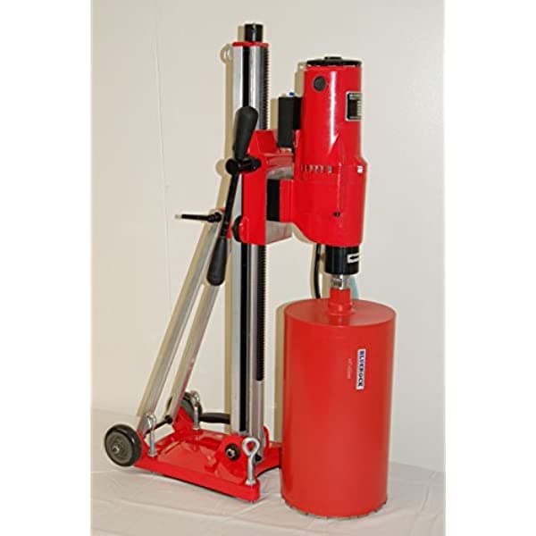 BlueRock Z1 T/S 12" Pack Sacanúcleos Core Drill 2 Velocidades con Soporte Inclinable para Hormigón y Bomba de Vacío 12"Z1 T/S + Vacuum Pump AZ
