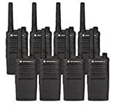 8 Unidades De Motorola Rmm2050 Two Way Radio Walkie Talkies