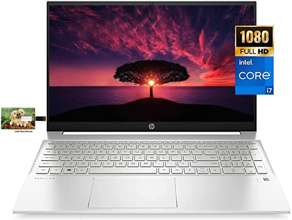 Hp Pavilion - Laptop De Negocios Fhd De 15.6 Pulgadas Procesador Intel Core I7-1165G7 Windows 10 Pro 32 Gb De Ram 2 Tb Ssd Hdmi Wi-Fi Bluetooth Cámara Web Carga Rápida Lector Sd