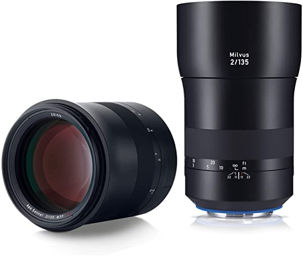 Zeiss Milvus 2 135 Ze F 2.0 135 Mm Focus Lente Canon Ef-Mount Negro 000000-2111-636
