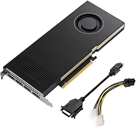 Lanner Pny Vcnrtxa4000-Pb Tarjeta Gráfica Nvidia Rtx A4000 16 Gb Gddr6 Oem/Bulk Paquete Accesorios Incluidos Con 3 Años De Garantía