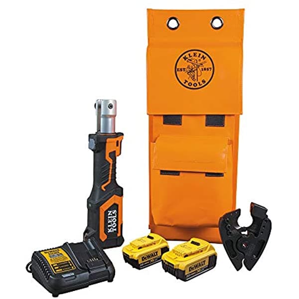 Klein Tools Bat207T44H - Cortador De Cables Para Acsr Funciona Con Baterías De 4 Ah Dewalt 20 V