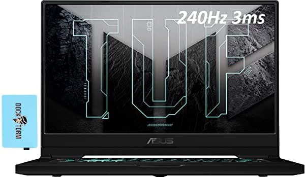 Asus Tuf Dash 15 Laptop Para Juegos Fhd De 15.6 Pulgadas De 240 Hz Eclipse Gris (Intel I7-11370H De 4 Núcleos Ddr4 De 40 Gb Ssd Pcie De 1 Tb Rtx 3070 8Gb Gddr6 Kb Retroiluminado Wifi 6 Bt 5.2 Win 10 Pro) Con Hub