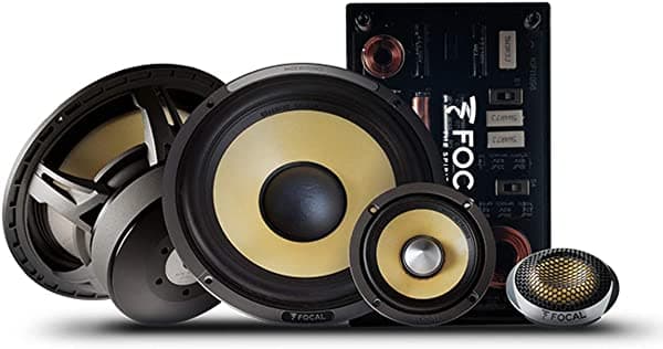 Focal Es 165 Kx3 K2 Power 6-1/2" Altavoces Componentes De 3 Vías
