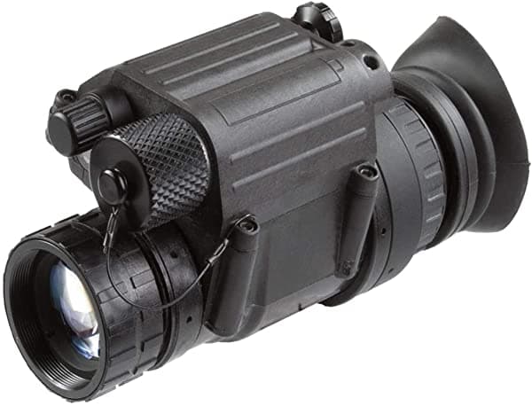Agm 11P14123453031 Modelo Pvs-14 3Nl3 Mil Spec Gen 3 Pulgadas Nivel 3 Pulgadas Visión Nocturna Monocular Con Ganancia Manual 1 Aumento 1.024 In F/1.2 Sistema De Lentes 40 Fov Rango De Enfoque 0.8 Ft A Infinity