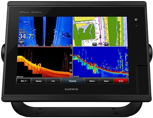 Garmin Internacional Gar0100130603 Gpsmap7610 X Combo Sv Bluechart G2 & Lakevu Hd Us