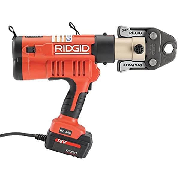 Ridgid Rp 340-C Presione Tool Kit 43373 Herramienta De Engglización Hidráulica Herramienta De Propina Jaws Pure Flow Megapress Estándar Serie Jaws Y A