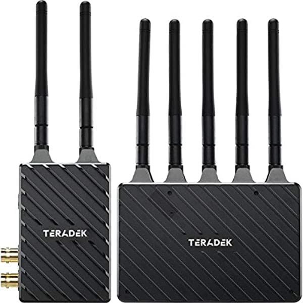 Teradek Bolt 4K Lt 1500 Kit De Transmisor Y Receptor Inalámbrico Sistema De Transmisión De Video Con Cero Retardo Y Video Hdr De 10 Bits 3G-Sdi/Hdmi Hasta 4Kp30/1080P60 Rango De 1500 Pies