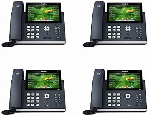Yealink Ip Teléfono Sip-T48S 4-Pack 16 Cuentas Sip Hd Soporte De Poe De Voz SIP-T48S x4