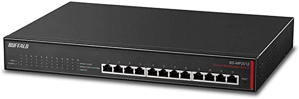Buffalo Multi-Gigabit 12 Puerto Switch Business (Bs-Mp2012)