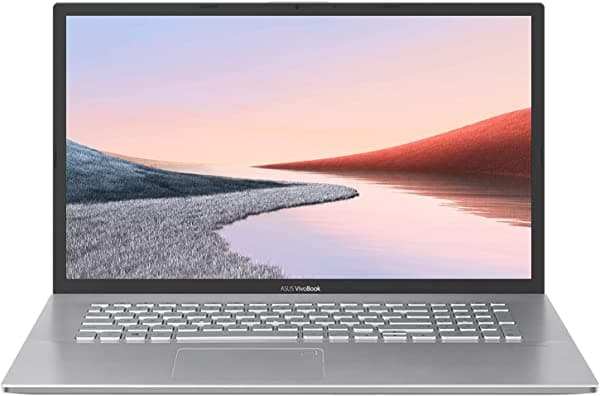 Asus Vivobook - Portátil Delgado Y Ligero De 17.3 Pulgadas Pantalla Hd+ Procesador Intel Core I7-1065G7 Gráficos Intel Iris Plus 24 Gb De Ram 1 Tb Pcie Ssd Cámara Web Hd Hdmi Plata Transparente Win 10 (Último Modelo)