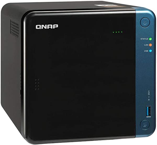 Qnap Turbo Nas Ts-453Be - Sistema De Almacenamiento Nas (Procesador Intel J3455 Quad Core Memoria Ram Ddr3L De 8 Gb Almacenamiento Hdd De 8 Tb Raid Gráficos Intel Hd) TS453BEP