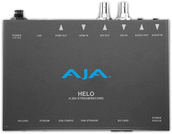 Aja Helo H.264 - Transmisor Y Grabadora HELO-R0
