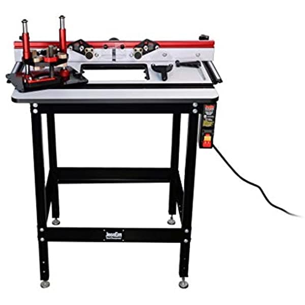 JessEm Mast-R-Lift II - Sistema De Mesa De Fresadora Con Tapa Fenólica 9422