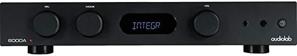 Audiolab 6000A Play Amplificador Integrado Con Transmisión De Audio Inalámbrico (Negro) 6000APLAYBK