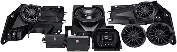 Mb Quart Mbqx-Stg5-1 X3 Radio Altavoces Latas Traseras Sub Amperios