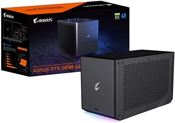 Gigabyte Aorus Rtx 3090 Gaming Box Egpu Waterforce Sistema De Refrigeración Todo En Uno Thunderbolt 3 Gv-N3090Ixeb-24Gd Tarjeta Gráfica Externa