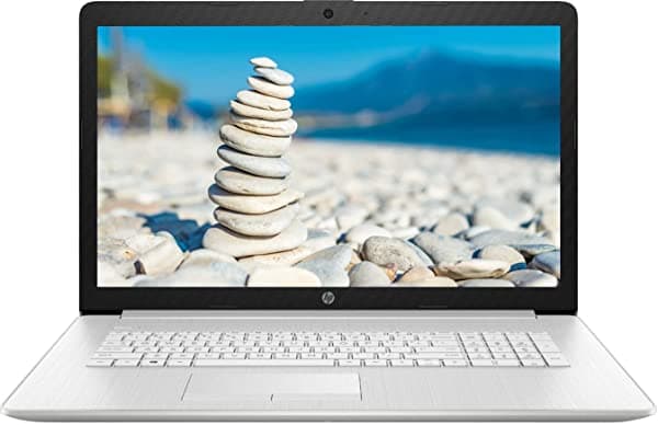 HP Notebook Con Pantalla HD+ De 17.3 Pulgadas Intel Core i3-1115G4 De 11ª Gen (Hasta 4.1 GHz, Supera Al i5-1030G7) 32 GB DDR4 RAM 1 TB PCIe SSD Bluetooth HDMI Cámara Web Windows 11 Plata Con Accesorios 3 En 1